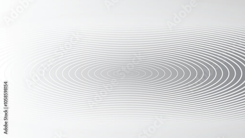 Abstract grey line circle with gradient for backdrop or presentation