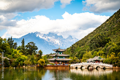 Jade Dragon Snow Mountain. Lijiang.