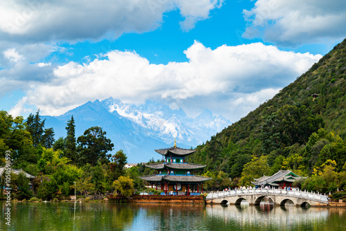Jade Dragon Snow Mountain. Lijiang.