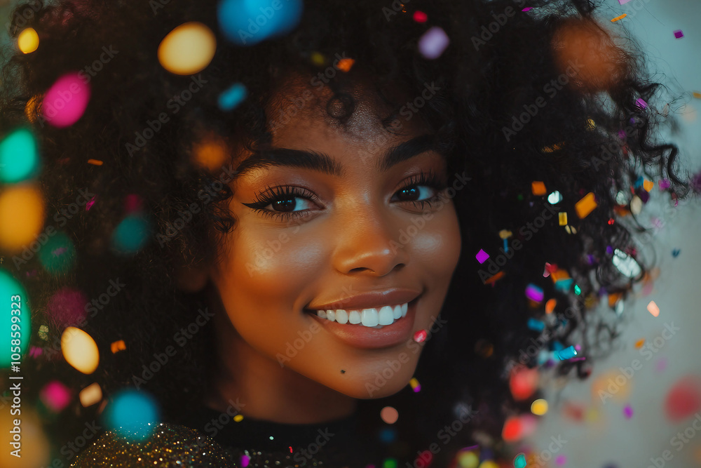 Generative AI image of person celebrating New Year's Christmas by beautifully decorated tree holiday magic advent Generative AI image of person celebrating New Year's Christmas by beautifully decorated tree holiday magic advent