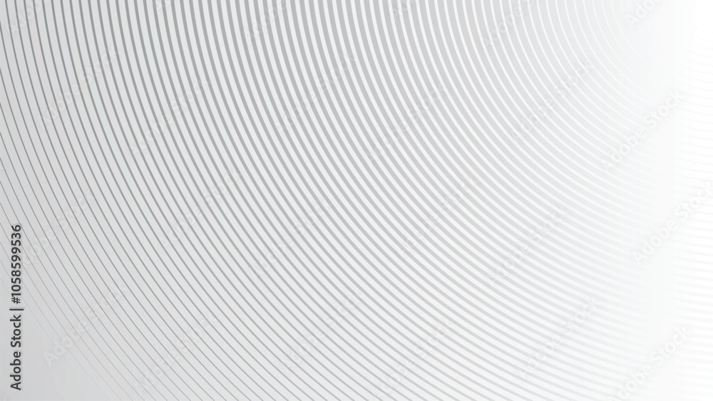 Abstract grey line circle with gradient for backdrop or presentation