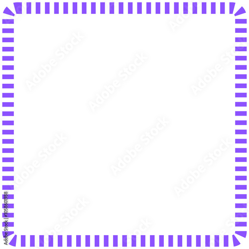 blue and white frame