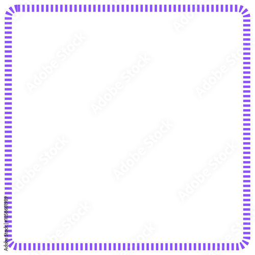 blue and white frame