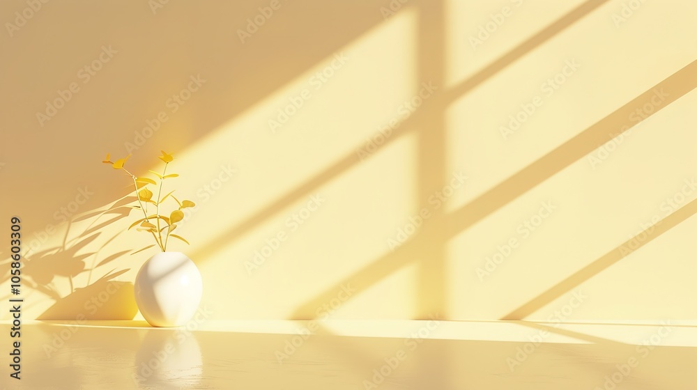 White background with yellow light creates a warm and inviting atmosphere. A soothing combination of colors that brings a touch of comfort and elegance White background with yellow light creates a warm and inviting atmosphere. A soothing combination of colors that brings a touch of comfort and elegance