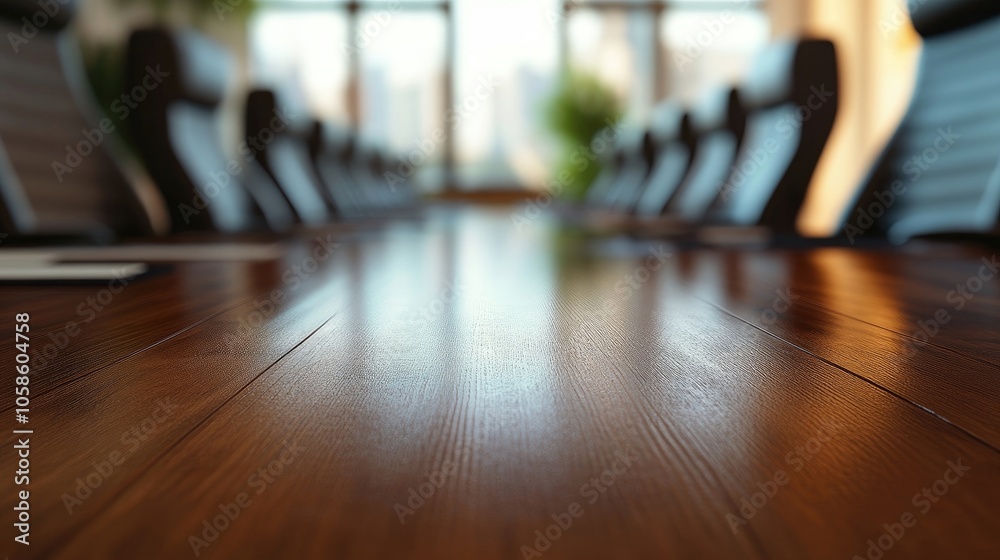 Wooden table top with a blurred office room background creates an inviting atmosphere, perfect for showcasing a comfortable seat and providing ample copy space in the image. Wooden table top with a blurred office room background creates an inviting atmosphere, perfect for showcasing a comfortable seat and providing ample copy space in the image.