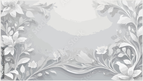 Beautiful flowers frame texture background, Background for postcards in retro style for the wedding.