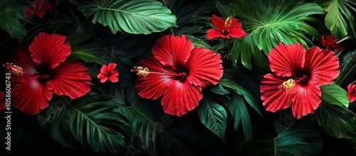 Wallpaper Mural The Lush Garden Filled with Color: A Vision of Natural Beauty Torontodigital.ca