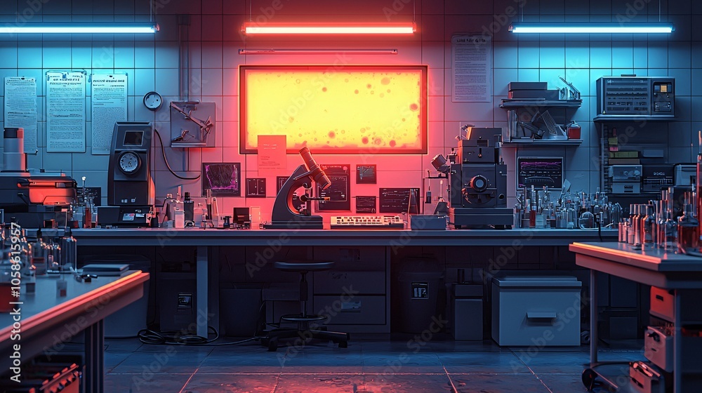 Futuristic Laboratory: A Glimpse into Scientific Discovery Futuristic Laboratory: A Glimpse into Scientific Discovery
