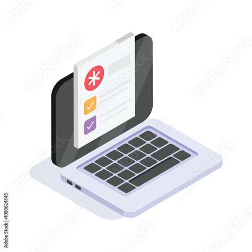 A laptop screen showing a telemedicine consultation for remote healthcare