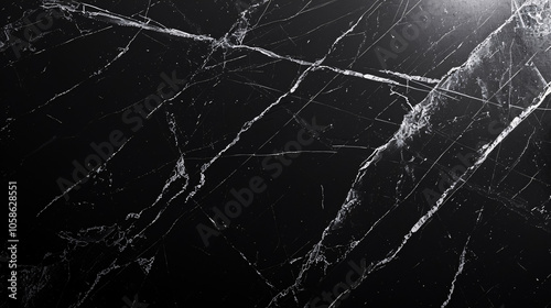 Wallpaper Mural Natural black marble texture for luxurious wallpaper or design work, with high-resolution stone ceramic art for interior backdrops. Torontodigital.ca
