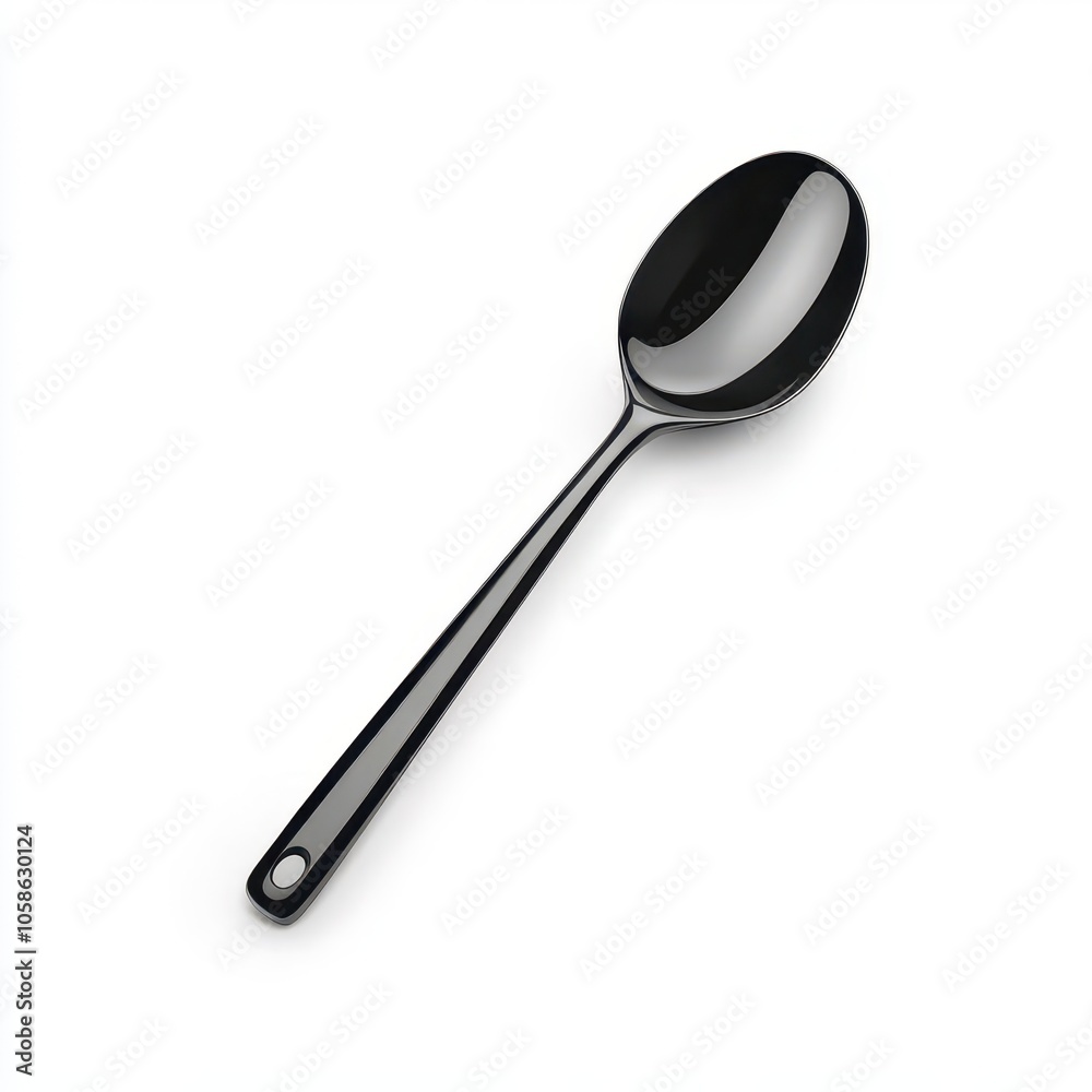 a soup ladle, kitchen tool, realistic illustration, high polish, isolated on white background a soup ladle, kitchen tool, realistic illustration, high polish, isolated on white background