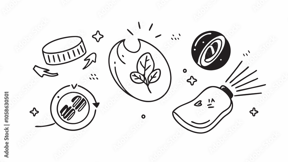 These illustrations would visually emphasize the variety and appeal of meat alternatives for a greener planet. These illustrations would visually emphasize the variety and appeal of meat alternatives for a greener planet.