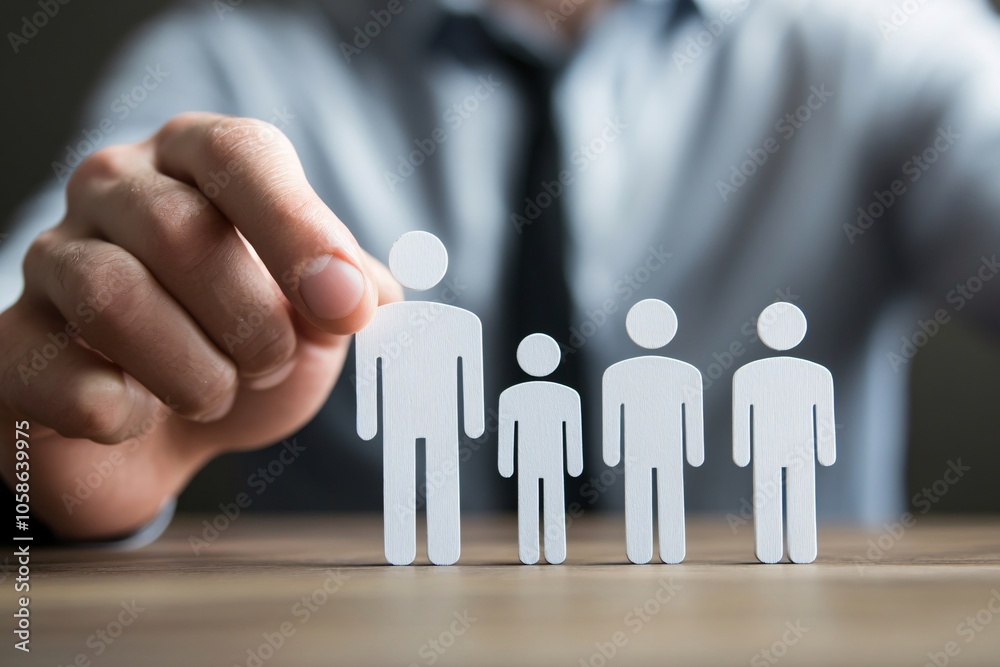 Human Resources Concept: Selecting the Best Team Members Human Resources Concept: Selecting the Best Team Members