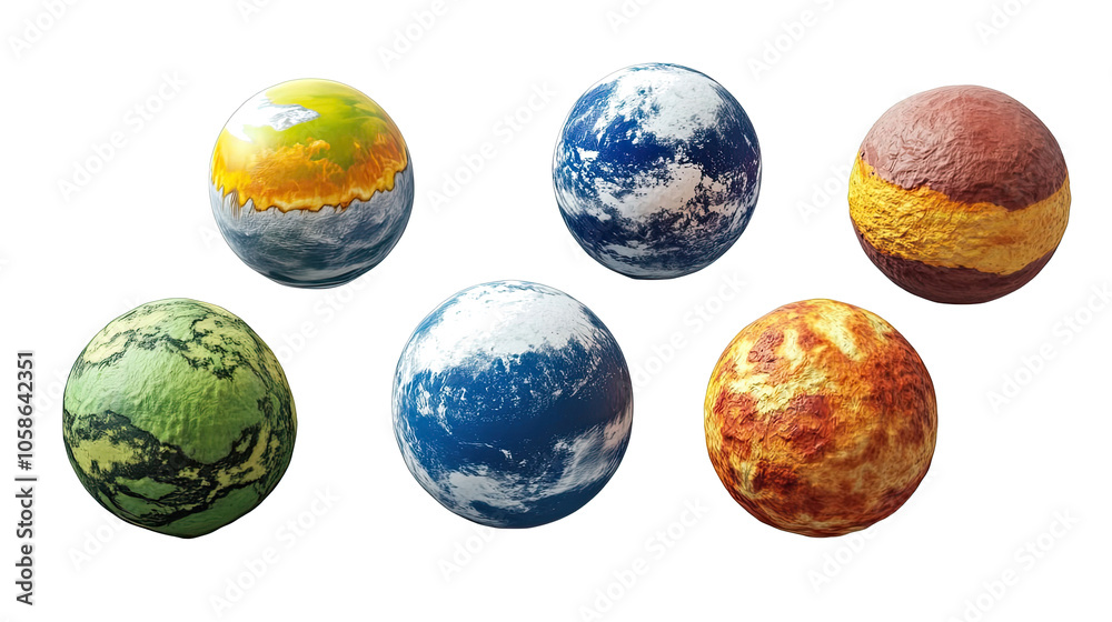 Planetary Art Illustrates Global Warming Effects Generative AI Planetary Art Illustrates Global Warming Effects Generative AI