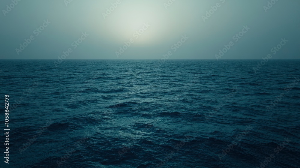 Fototapeta premium Tranquil Ocean at Dusk