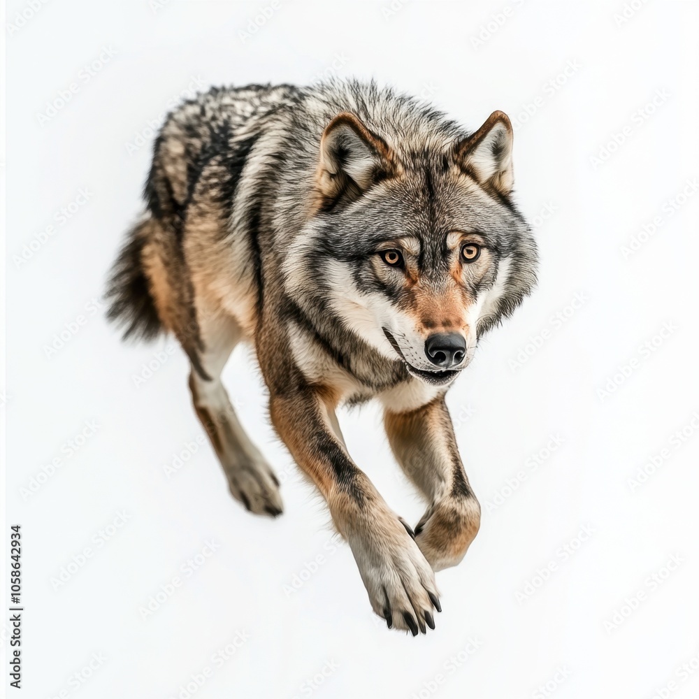 wolf attacking,running, jumping,action pose,tattoo, White background wolf attacking,running, jumping,action pose,tattoo, White background