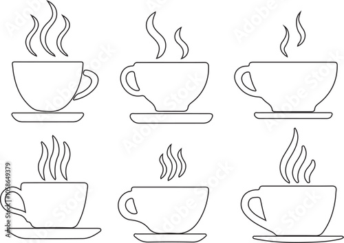 Coffee Cup lineart Coffee mug