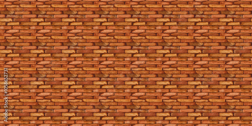 rustic orange brick texture: close-up of bricks in rustic orange tones with prominent texture and rich earthiness, evoking a warm, southwestern look ideal for cozy decor