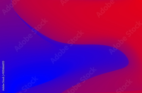 Abstract blue gradient pattern seamless red background