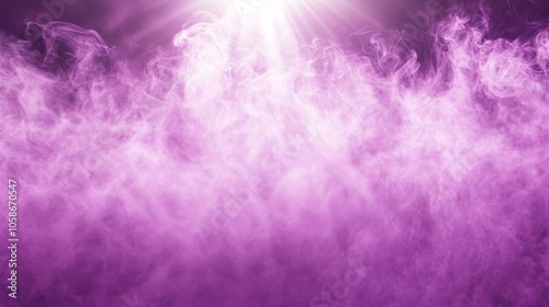 Wallpaper Mural Purple smoke effect on black background, abstract overlay texture design for stunning visuals, vibrant color art Torontodigital.ca