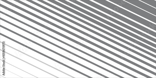 Halftone gradient lines pattern. Faded halftone black lines. Faded gradient background. Horizontal abstract geometric texture with parallel lines. vektor