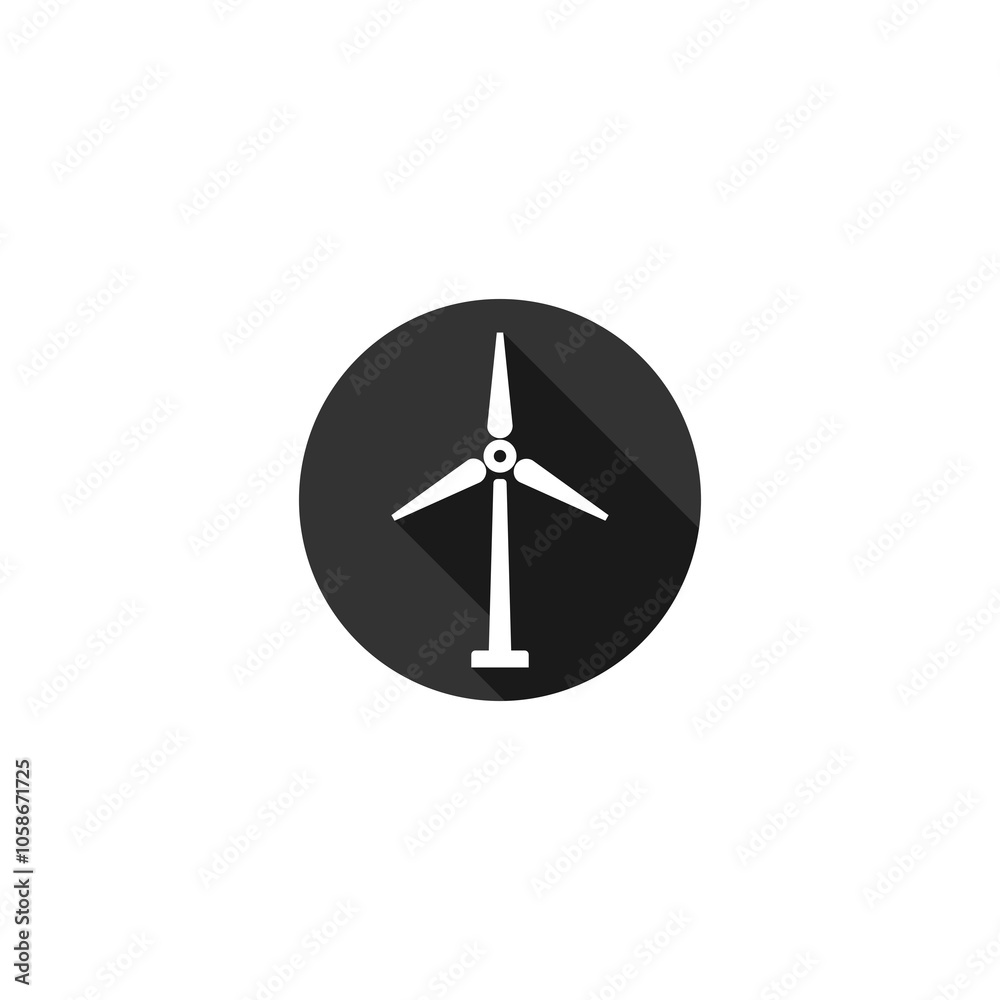 Wind mill design icon isolated on transparent background Wind mill design icon isolated on transparent background
