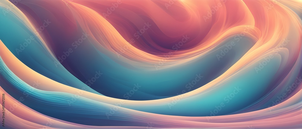 Animated floating particles in a smooth, slow wave pattern, evoking a sense of peaceful breathing in sync with their rise and fall Animated floating particles in a smooth, slow wave pattern, evoking a sense of peaceful breathing in sync with their rise and fall