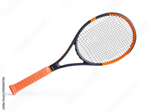 A tennis racket designed for playing the sport of tennis.