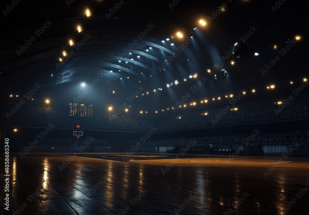 Basketball Arena. Basketball Arena.