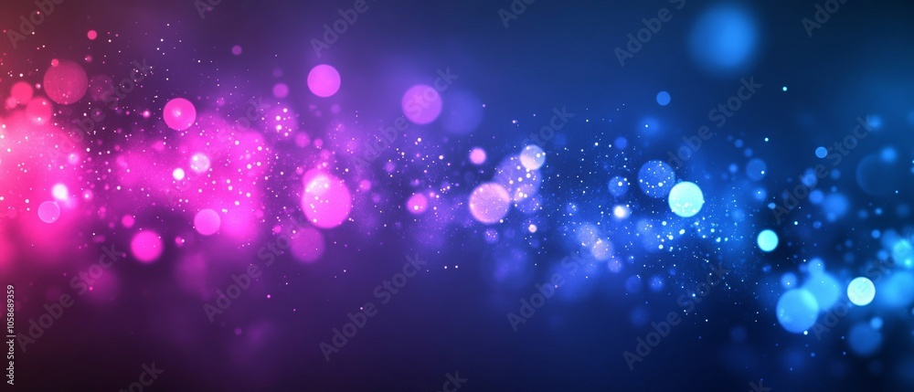 Abstract Bokeh Background with Purple and Blue Lights Abstract Bokeh Background with Purple and Blue Lights