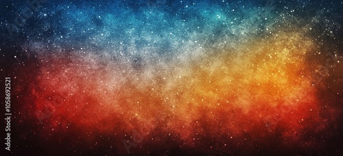 Cosmic Abstract Background: Starry Night Galaxy