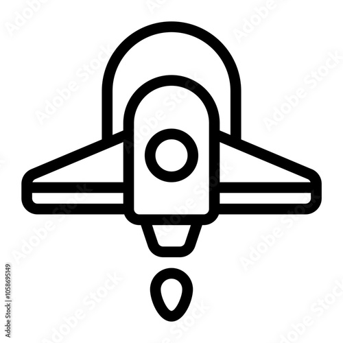 Aerospace Line Icon