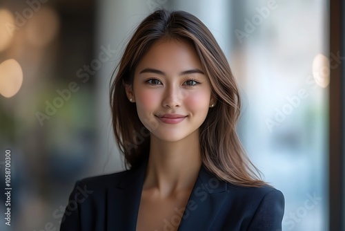 Confident Businesswoman in Office Setting, Ready to Lead Free Download Confident Businesswoman in Office Setting, Ready to Lead - GFXLoad