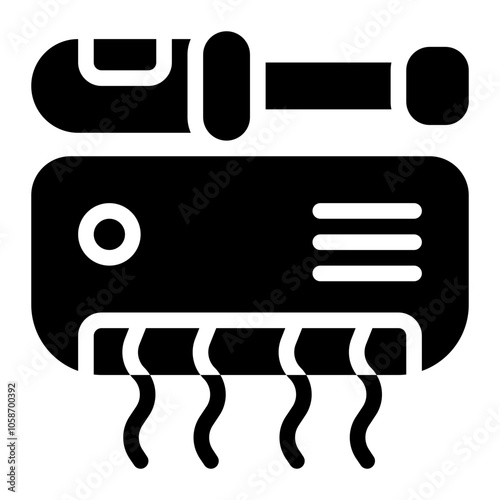 Electronic Solid Icon