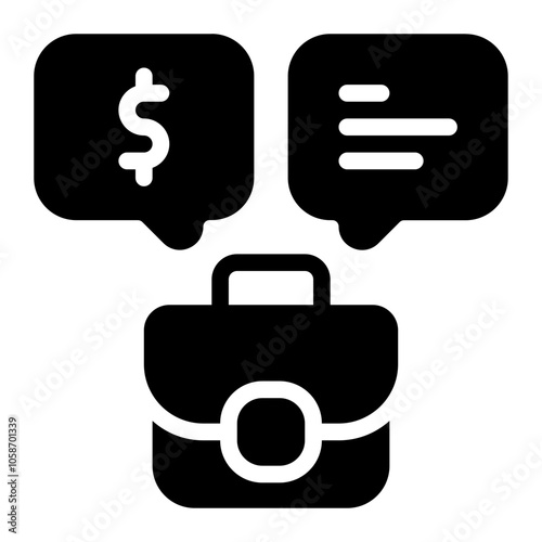 Financial Solid Icon