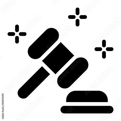 Legal Solid Icon