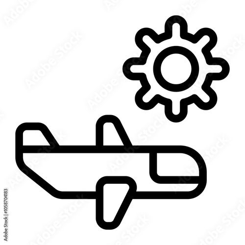 Maintenance Line Icon