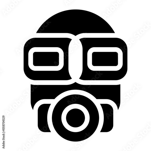 Mask Solid Icon