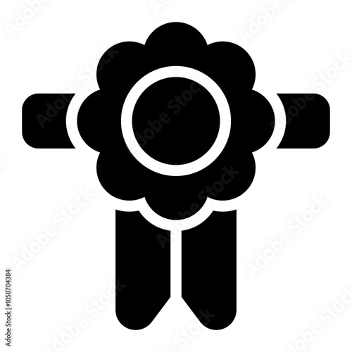 Medal Solid Icon