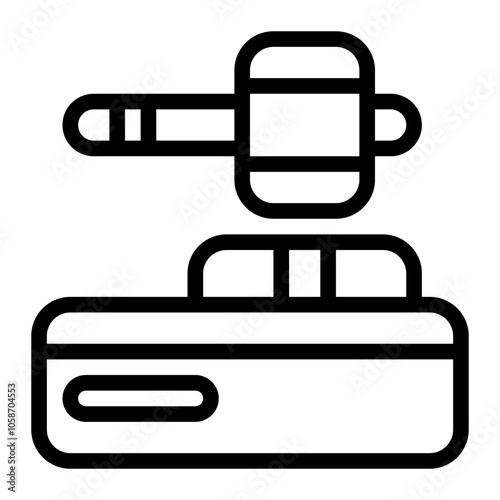 Metal Line Icon