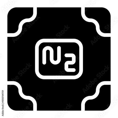 Molecule Solid Icon