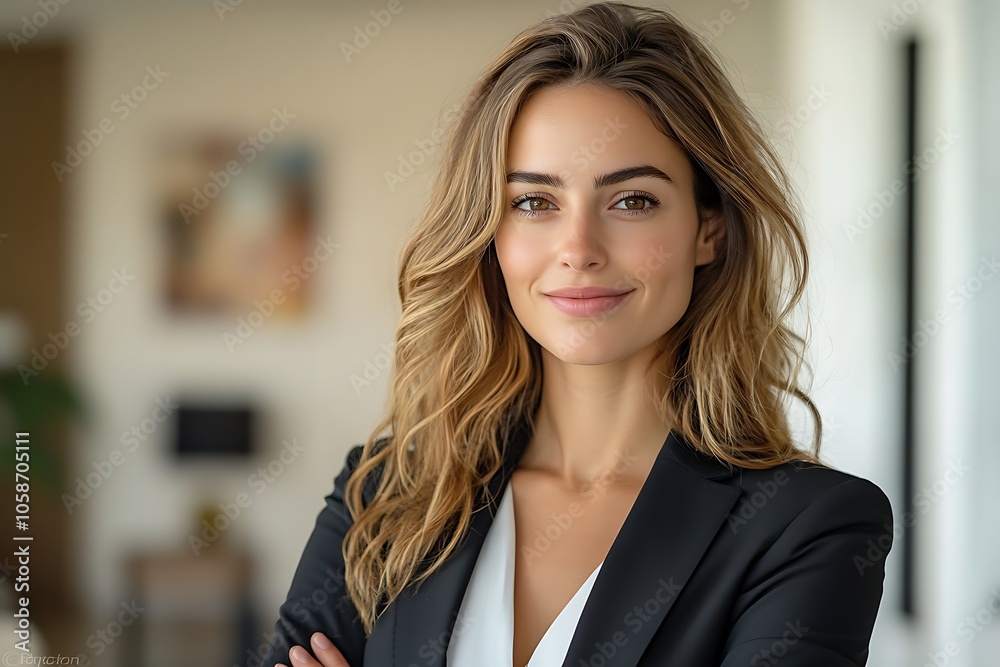Confident Businesswoman Portrait - Professional Success Confident Businesswoman Portrait - Professional Success