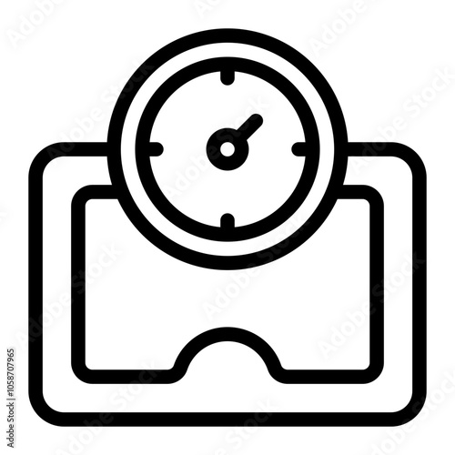 Scale Line Icon