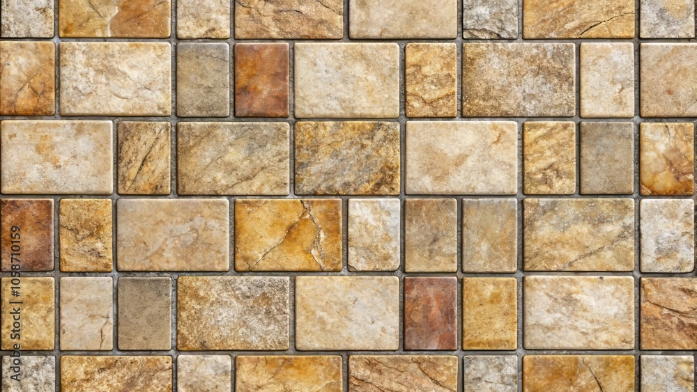 Fototapeta premium stone floor texture for interior design and architecture, offering high-quality realism. Perfect for home decor, commercial spaces, crafting, and various creative projects.