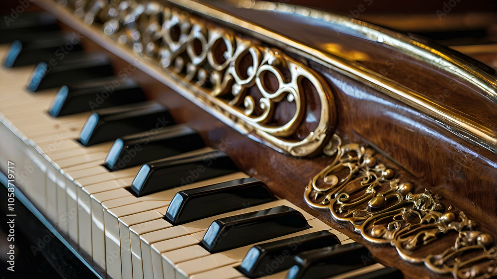Naklejka premium Grand Piano music instrument
