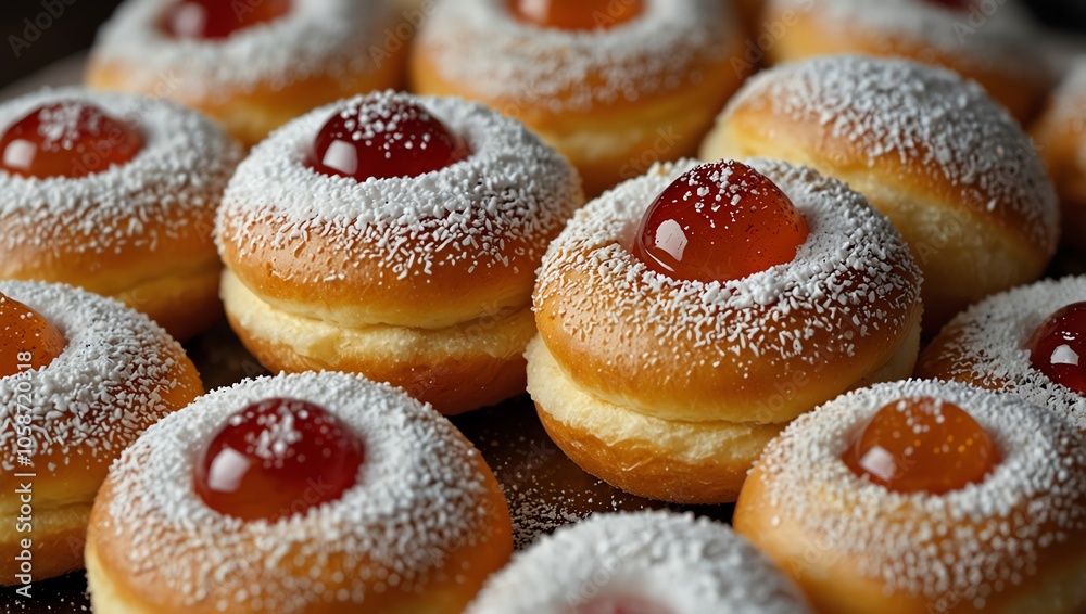 jelly-filled donuts