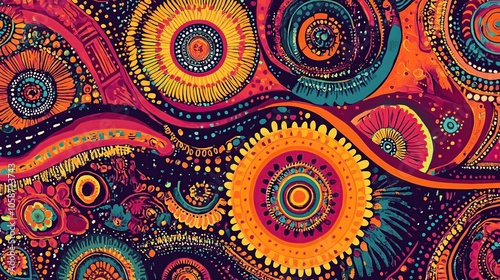 Vibrant Mandala Pattern