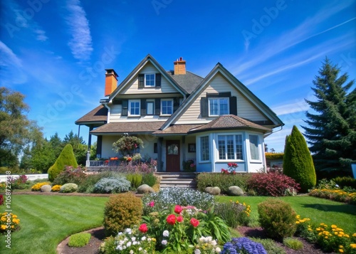 house in the garden