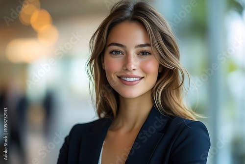 Confident Female Executive Portrait - Empowering Business Leader