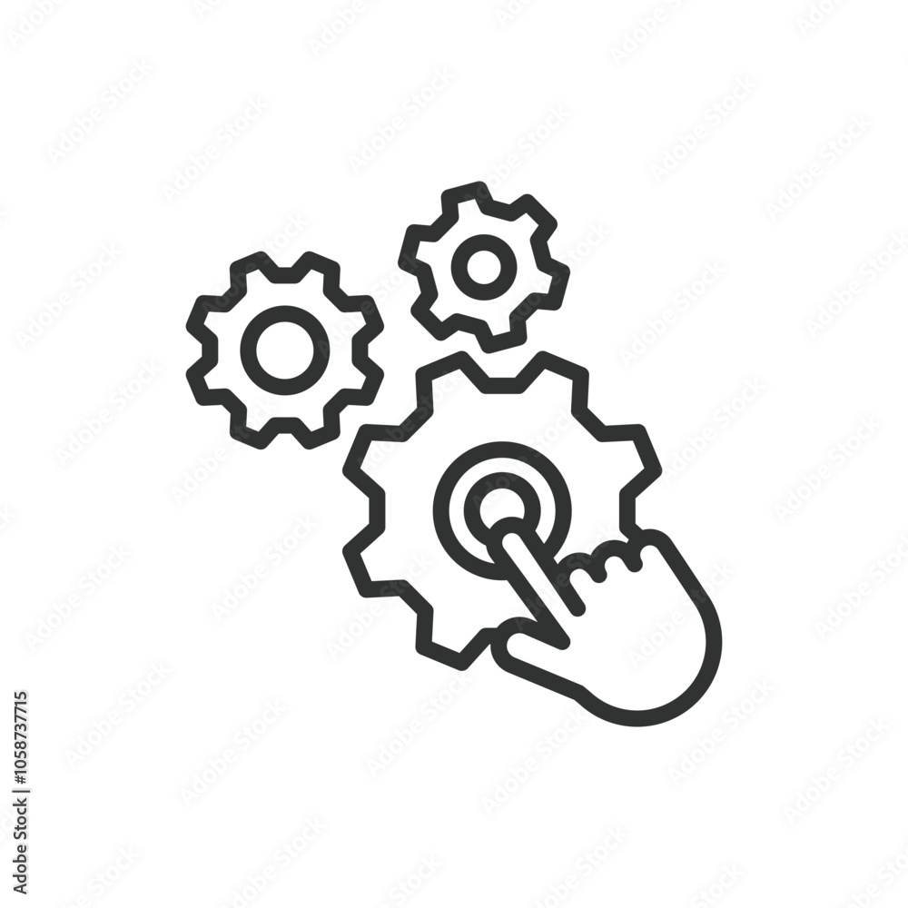 Hands-on training icon in line design. Training, hands-on, learning, skills, workshop, practical, education on white background vector. Hands-on training editable stroke icon Hands-on training icon in line design. Training, hands-on, learning, skills, workshop, practical, education on white background vector. Hands-on training editable stroke icon